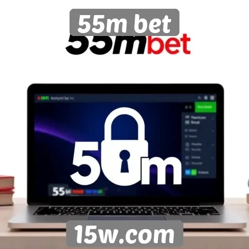 Análise de segurança do site 55m bet